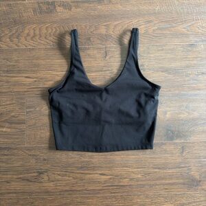 90 Degree By Reflex Black Crop Top